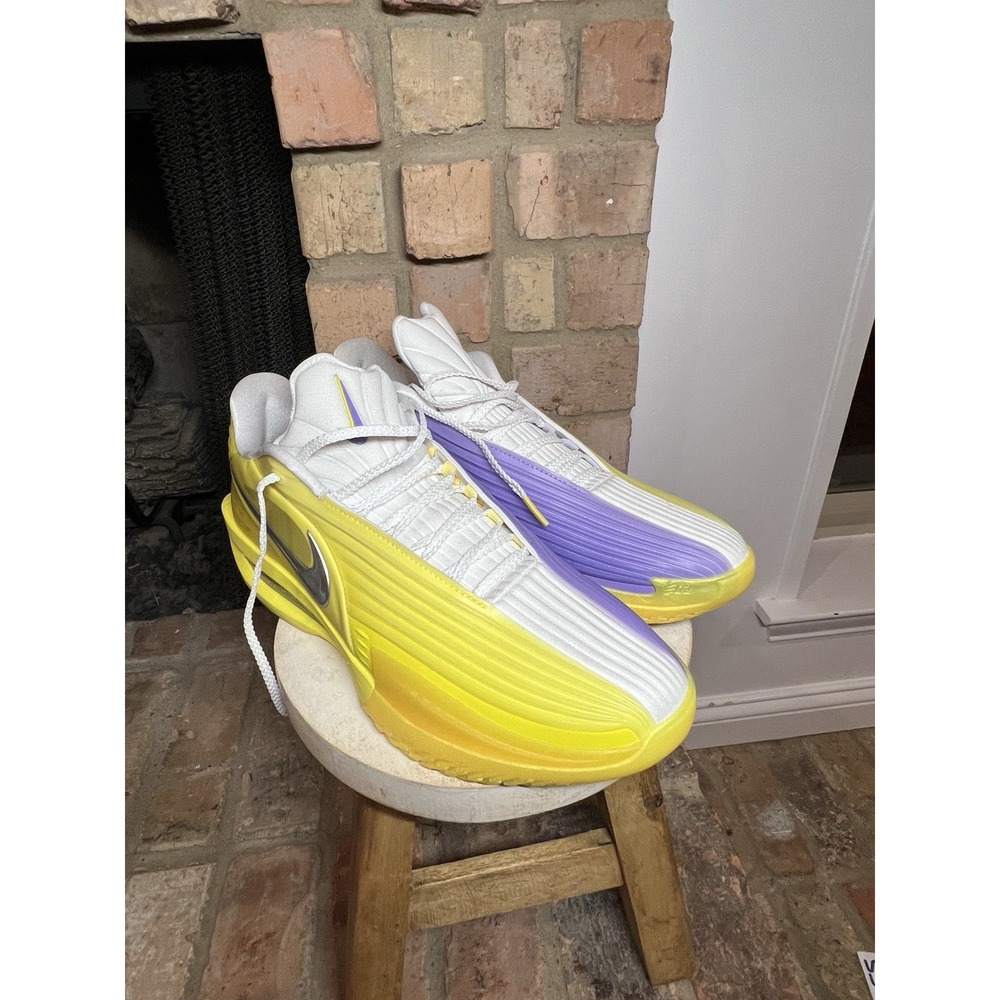 Nike Zoom GT Cut 3 Mens 11.5 Yellow Purple White HV9990-500 New No Box
